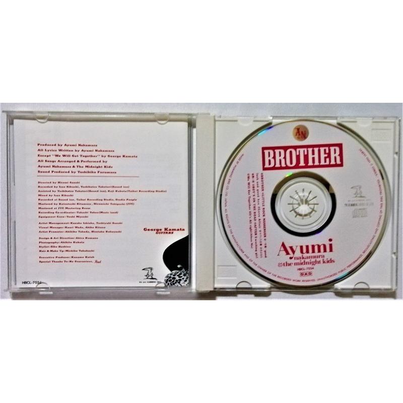 中古CD 中村あゆみ『 BROTHER 』 品番：HBCL-7034 : エーワンブック