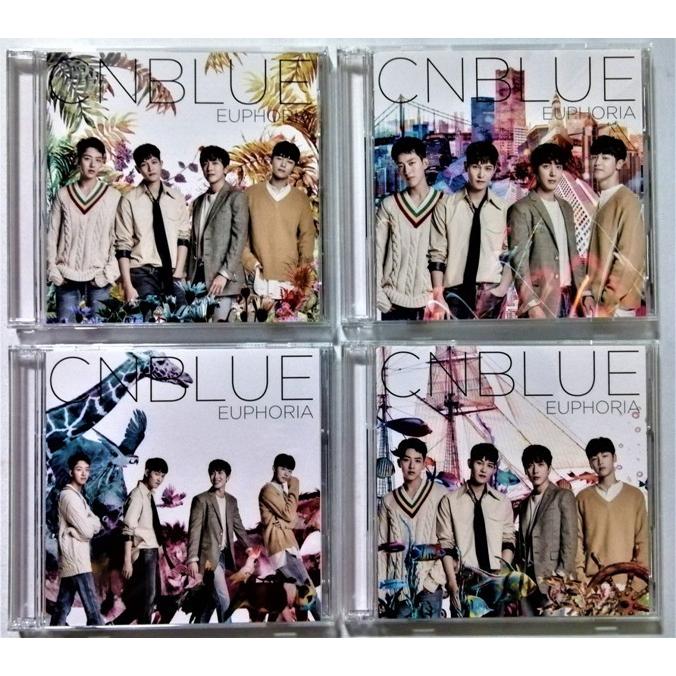 CNBLUE euphoria コンプリートBOX 中古CD CNBLUE 4枚組 限定BOXセット『 CNBLUEの5thジャパンアルバム