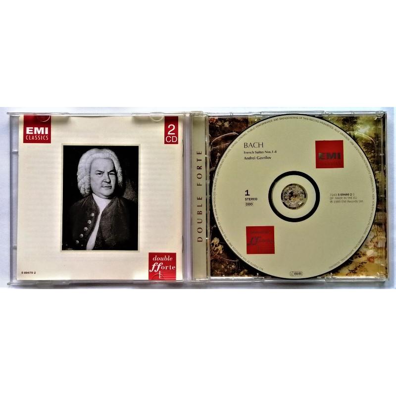 中古CD2枚組 『 JOHANN SEBASTIAN BACH - Bach: French Suites