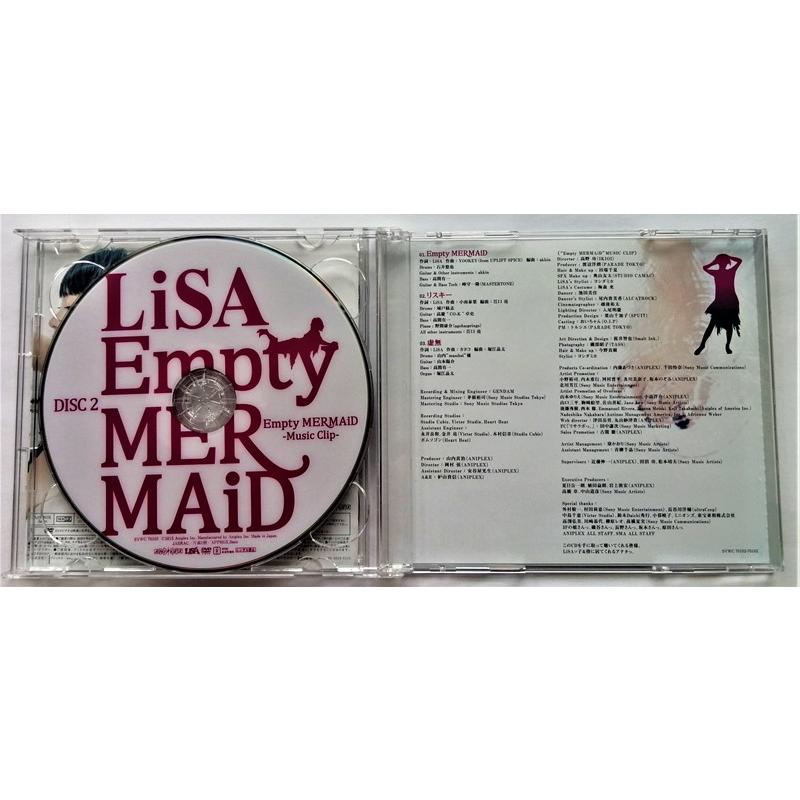 中古CD＋DVD LiSA『 Empty MERMAiD [初回限定盤] 』 品番：SVWC 70102