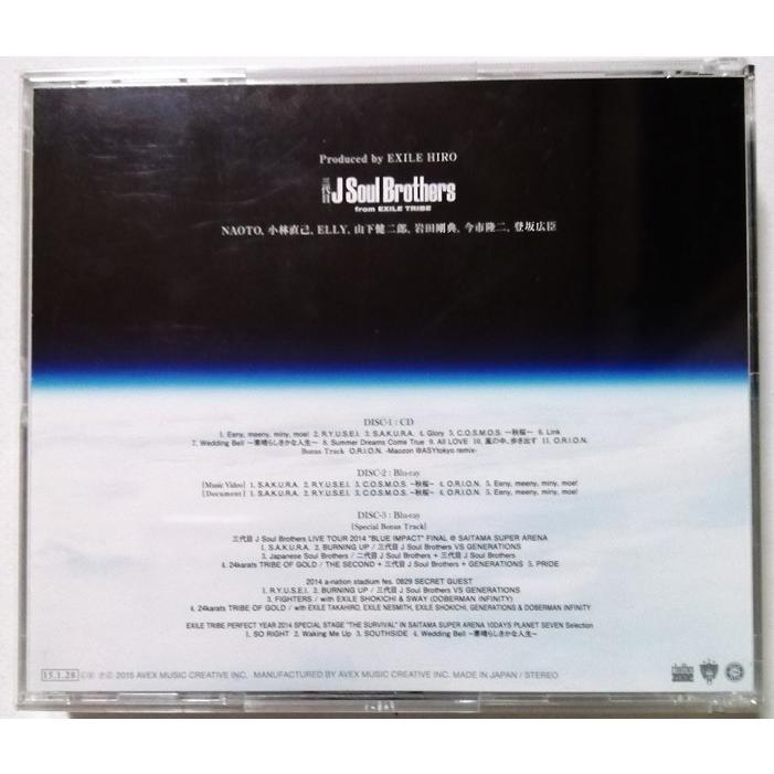 中古CD+Blu-ray2枚 三代目 J Soul Brothers from EXILE TRIBE