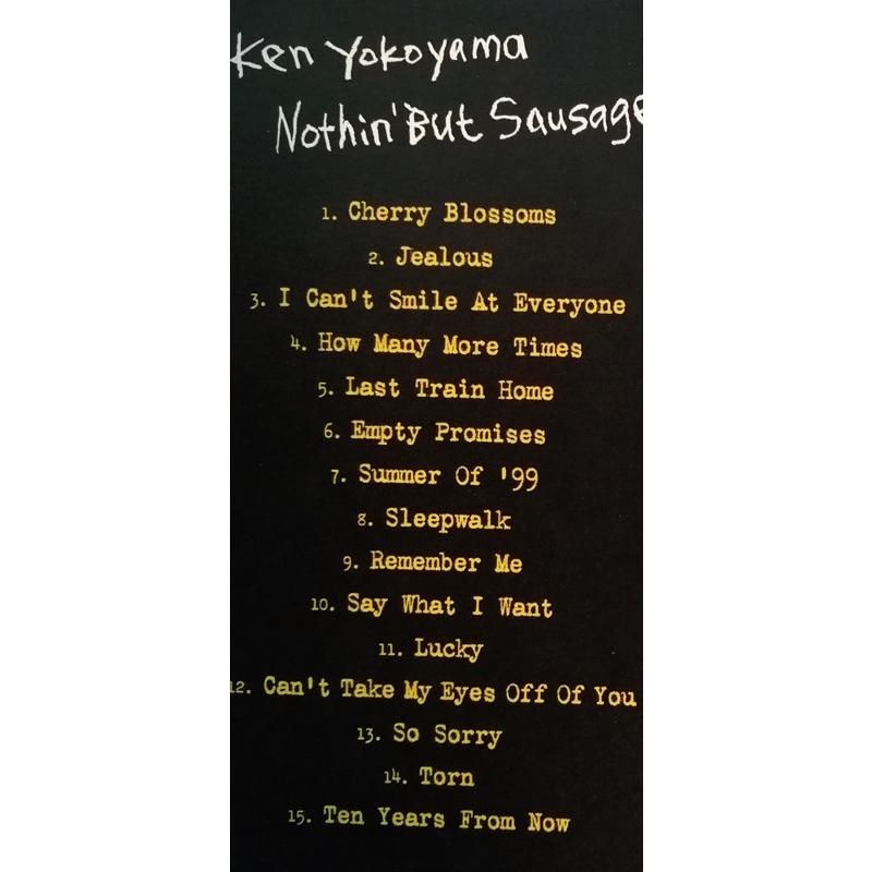 中古CD Ken Yokoyama 『 Nothin'But Sausage』品番：PZCA-27