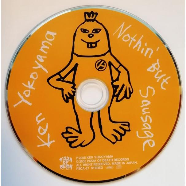 中古CD Ken Yokoyama 『 Nothin'But Sausage』品番：PZCA-27