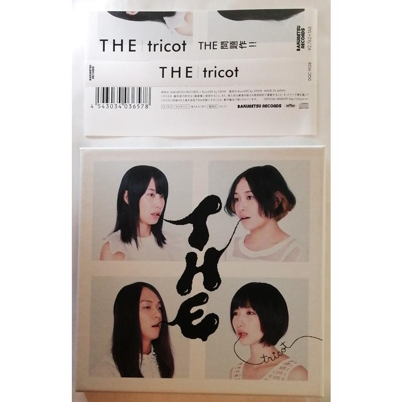中古CD tricot 『 T H E ＜初回出荷限定盤＞ 』品番：DQC-9028 / BOX入