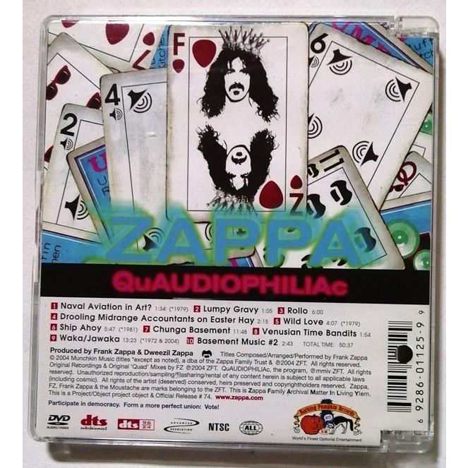 中古DVDオーディオ Frank Zappa フランク・ザッパ 『 Quaudiophiliac