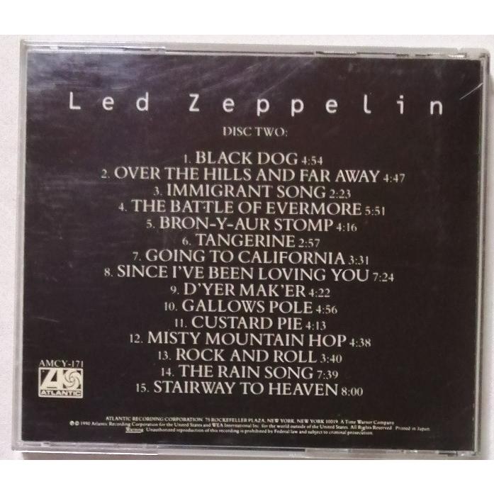 中古CD4枚組 Led Zeppelin レッド・ツェッペリン 『 1968-1980 』 品番