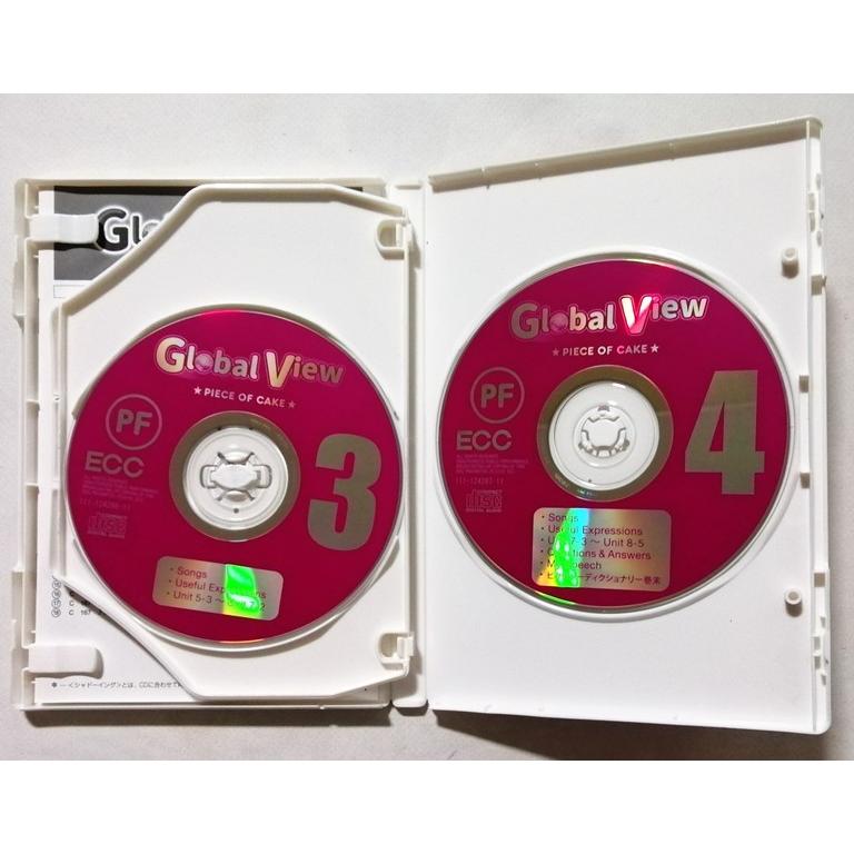 中古 DVD・ CDセット ECC 「 Global View Piece of Cake 」 DVD×1・CD