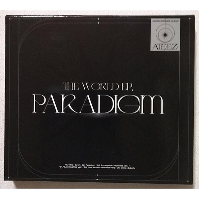中古CD ATEEZ 『 THE WORLD EP.PARADIGM 』個別盤 三方背スリーブ入り