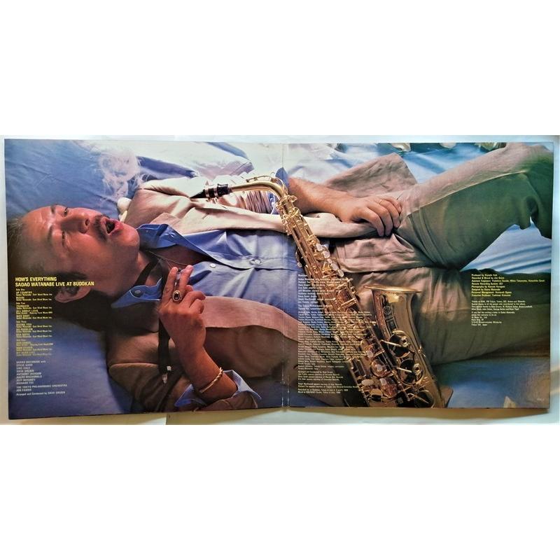 中古LPレコード2枚組 渡辺貞夫 Sadao Watanabe Live At Budokan