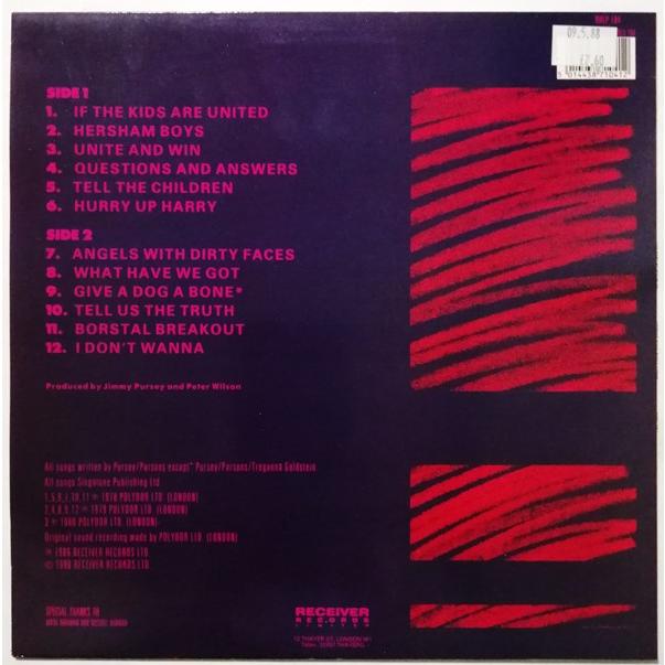 中古LPレコード シャム69 SHAM 69 『 ANGEL WITH DIRTY FACES 』品番