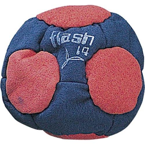 HATAS サンド フットバッグ 14面 FLASH ブルーレッド HS-1214