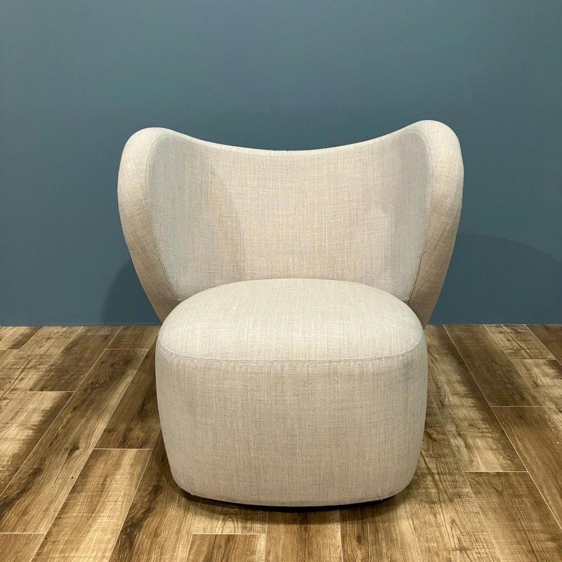 NORR11 Little Big Chair Light beige 北欧 モダン ラウンジチェア １人掛け ソファの画像