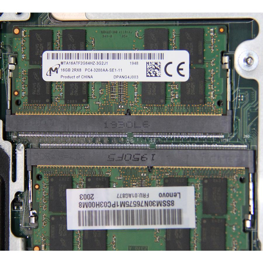 Lenovo ThinkStation P330 Tiny 2020年 NVIDIA Quadro P620 Corei7-8700T メモリ32GB SSD256GB レノボ タイニー 中古パソコン S2601-6517の画像