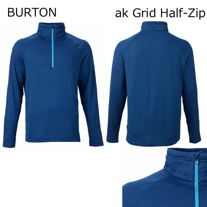 最安 Burton バートン スノーボード Ak Grid Half Zip インナー セール 手数料安い Www Muslimaidusa Org