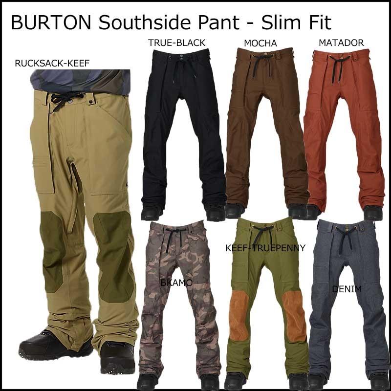 バートン ウェア BURTON 16-17 Southside Pant Slim Fit  品番 10193103 スノーボード パンツ スリム｜a2b-web