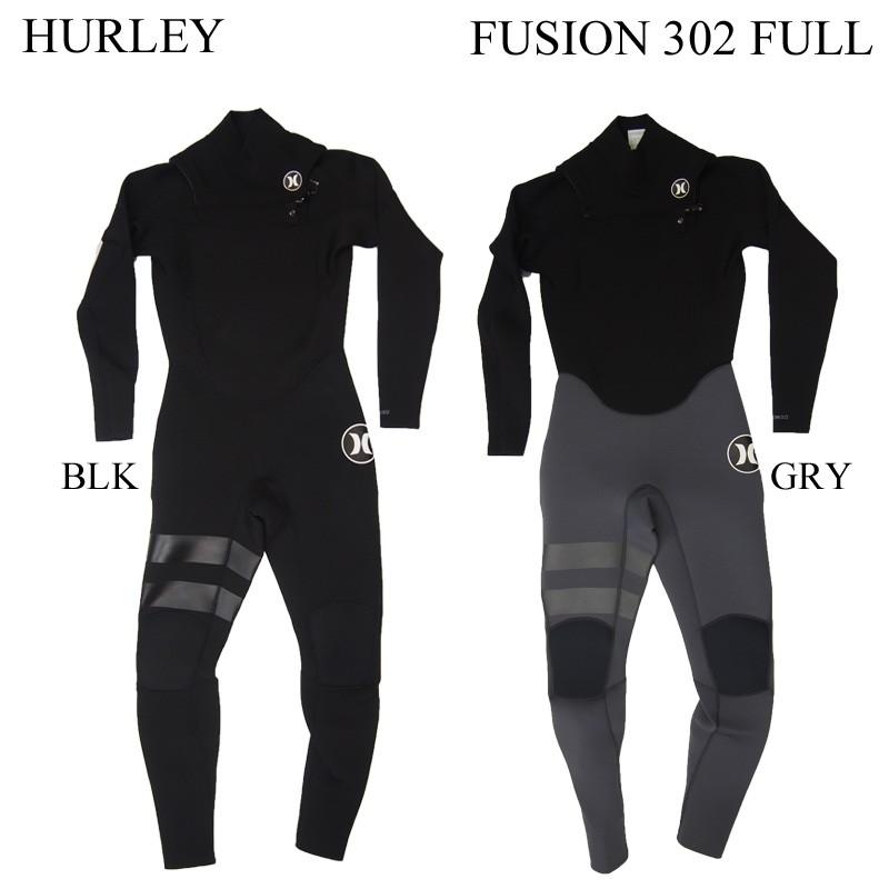 HURLEY ウェットスーツ　ハーレー ウエットスーツ メンズ FUSION 302 FULL SUITS フルスーツ 3mm 2mm MZFLFS17｜a2b-web