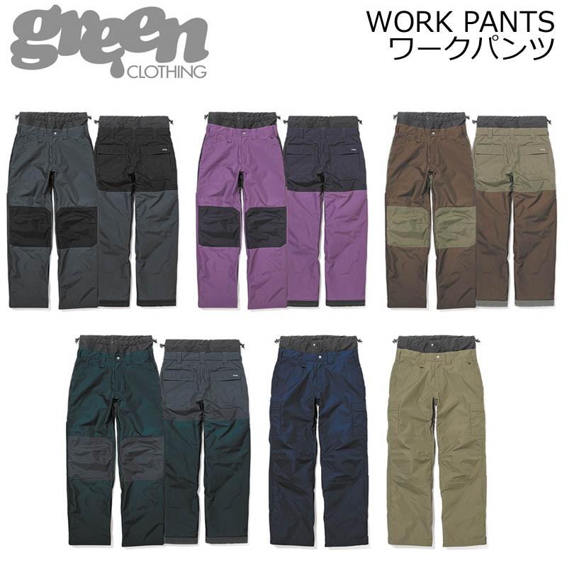 19-20 GREEN CLOTHING グリーンクロージング WORK PANTS ワークパンツ 予約商品 : 1920grn-wrkpt :  a2b - 通販 - Yahoo!ショッピング