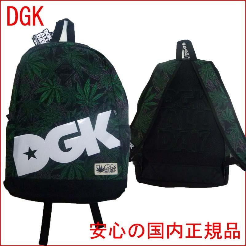DGK Dirty Ghetto Kids ディージーケー HOMEGROWN BACKPACK バックパック リュック 鞄｜a2b-web