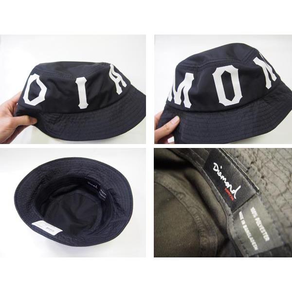 Diamond Supply Co. ハット DUGOUT BUCKET HAT ダイヤモンドサプライ バケットハット [国内正規品]｜a2b-web｜02