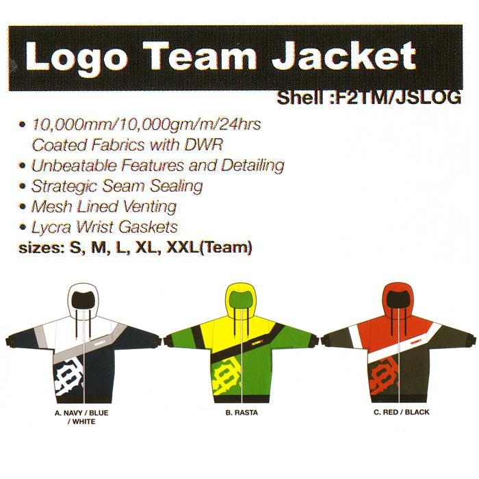 TECH NINE ウェア T9 テックナイン LOGO TEAM JACKET SHELL スノーウェア 12-13モデル ジャケット｜a2b-web｜02