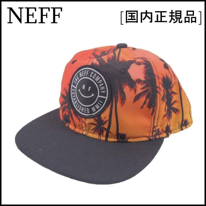 naef NEFF キャップ スナップバックキャップ SUNSET DECONSTRUCTED 