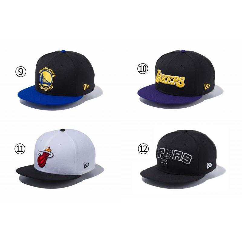 ニューエラ スナップバックキャップ 帽子 NEWERA NBA 9FIFTY CAP バスケットボールチーム ※NBA｜a2b-web｜03