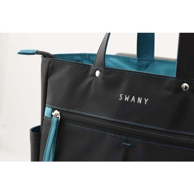 美品【SWANY】スワニー　キャリーバッグ　ペイズリー柄　ストッパー付き SWANY（キャリーバック） スワニー キャリーバッグ SWANY 新商品