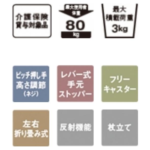 Tacaof 幸和製作所 テイコブ 歩行車 WAW22 ミシェル ベージュ
