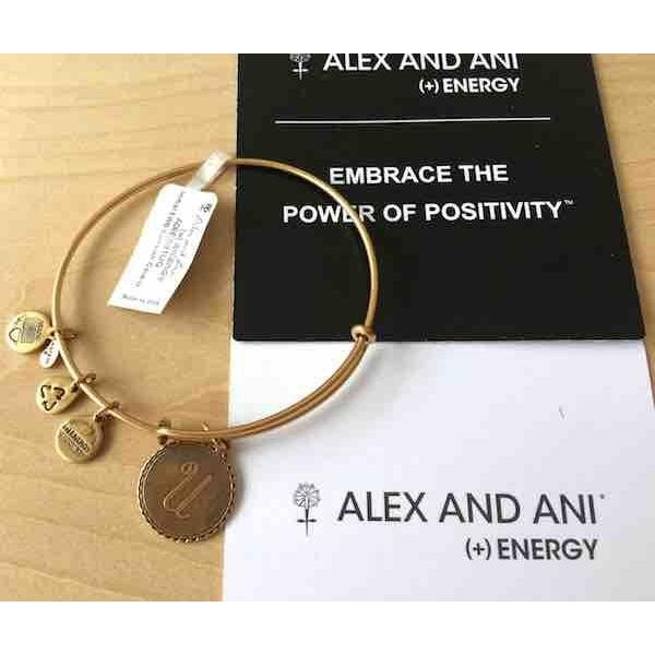 アレックスアンドアニー "U"アルファベットシリーズ バングル Alex and Ani Alphabet Bangle U | Alex and Ani