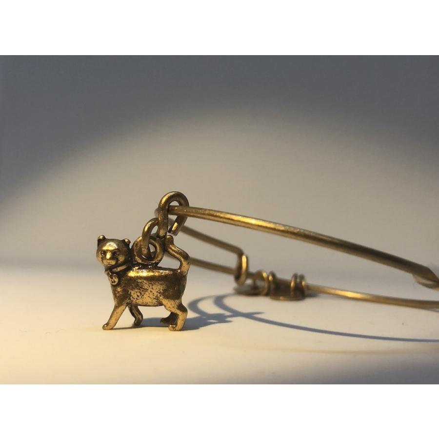 アレックスアンドアニーモノポリーキャット ゴールドバングル  Alex and Ani Bangle Monopoly Cat Gold | Alex and Ani
