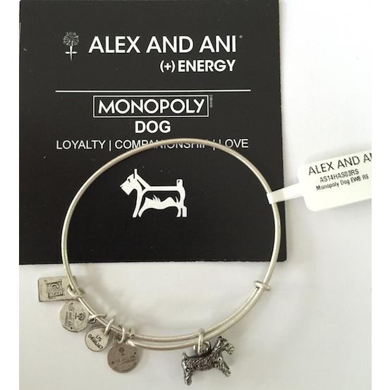 アレックスアンドアニーモノポリーバングル ドッグシルバー Alex and Ani Bangle Monopoly Dog Silver | Alex and Ani | 01