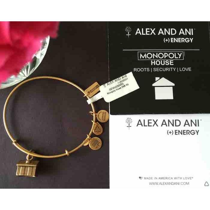 アレックスアンドアニーモノポリーバングル ハウス ゴールド Alex and Ani Bangle Monopoly House Gold | Alex and Ani | 03