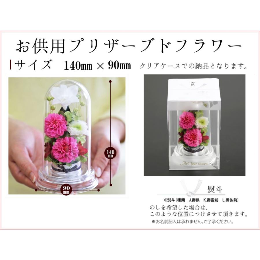 プリザーブドフラワー 仏花 お供え花 対デザインset Miniお供え花ミニドーム ミニ仏壇用 一対 新盆 ブリザードフラワー 初盆 仏壇 ミニ仏花 M 3 アートフォーシーズン 通販 Yahoo ショッピング