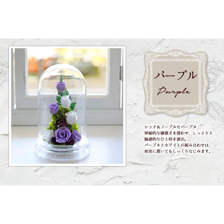記念日 プリザーブドフラワー 誕生日プレゼント 花 ギフト 光るバラ 結婚記念日 女性  還暦 退職 フラワーギフト 母の日 ホワイトデー 【光ローズアイ】 | アートフォーシーズン | 10