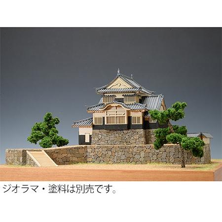 ウッディジョー/木製建築模型 1/150備中松山城｜a9ayoka