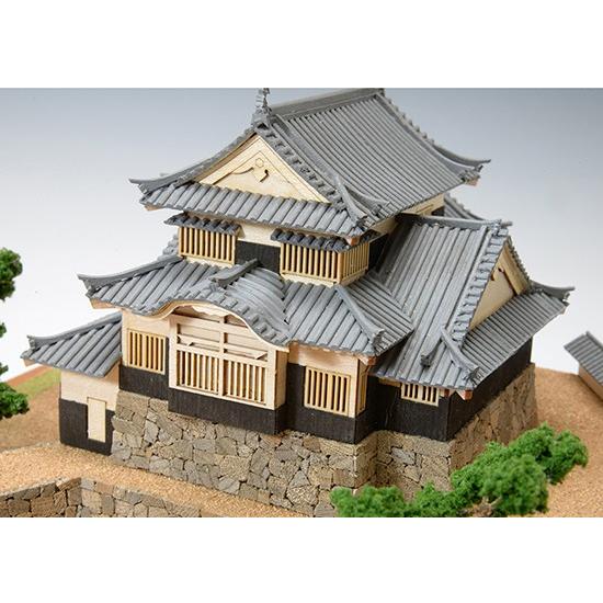 ウッディジョー/木製建築模型 1/150備中松山城｜a9ayoka｜02