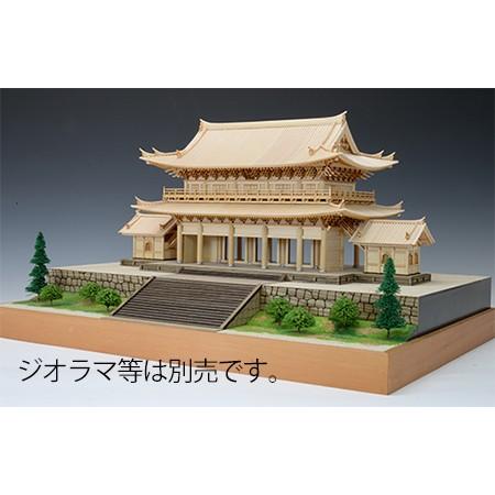 ウッディジョー/木製建築模型 1/150知恩院 三門