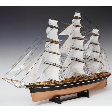 ウッディジョー/木製帆船模型 1/100カティーサーク[帆付]