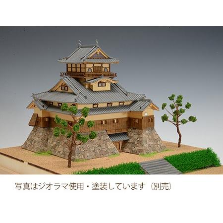 ウッディジョー/木製建築模型 1/150犬山城（改）
