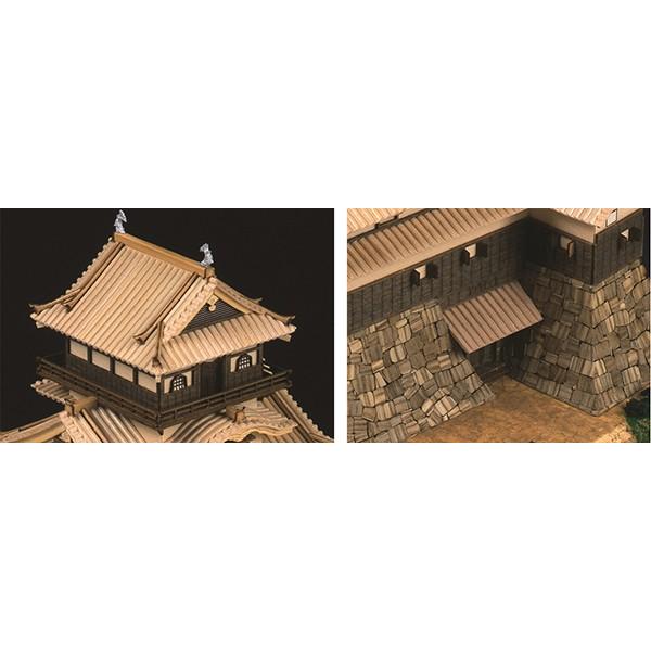 ウッディジョー/木製建築模型 1/150犬山城（改）
