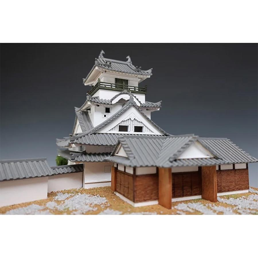 ウッディジョー/木製建築模型 1/150 高知城+ジオラマ・塗料 ウッディジョー/木製建築模型 1/150 高知城+ジオラマ・塗料