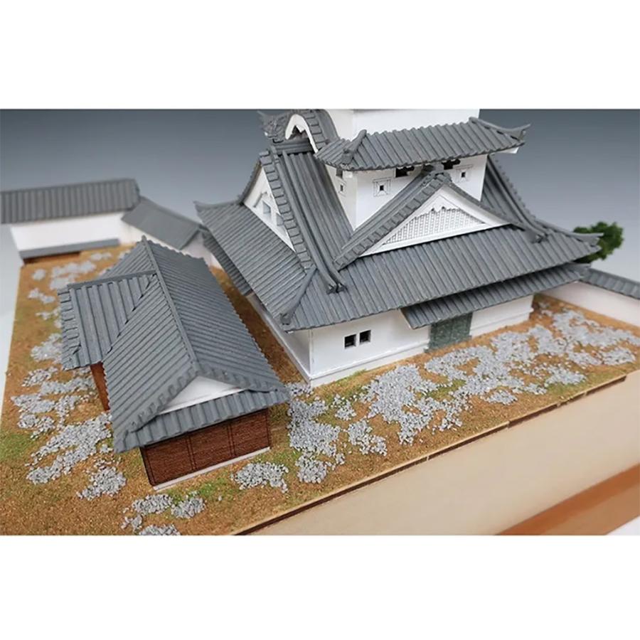 ウッディジョー/木製建築模型 1/150 高知城+ジオラマ・塗料 ウッディジョー/木製建築模型 1/150 高知城+ジオラマ・塗料