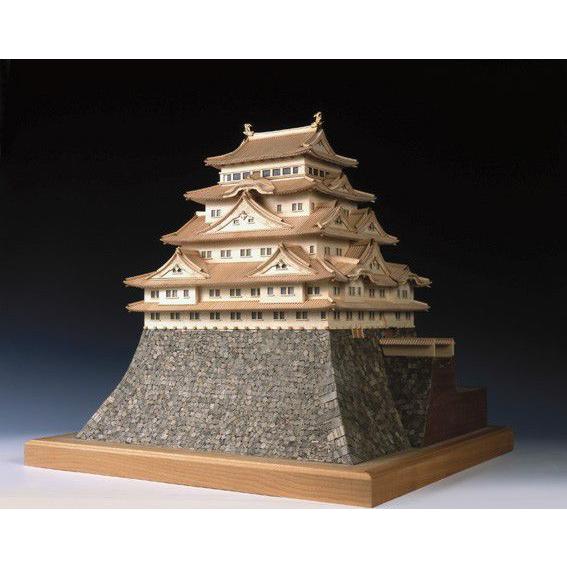 ウッディジョー/木製建築模型 1/150名古屋城・天守閣 : アクア