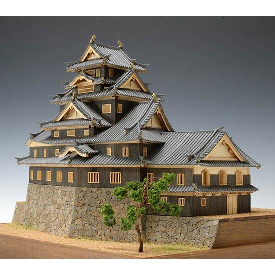 ウッディジョー/木製建築模型 1/150岡山城｜a9ayoka｜03
