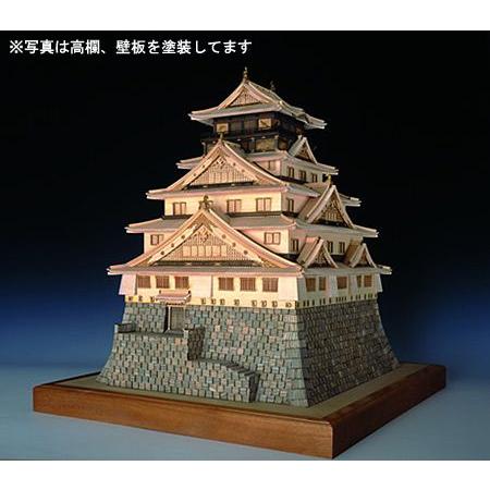 大阪城 木製 完成品 模型 建物