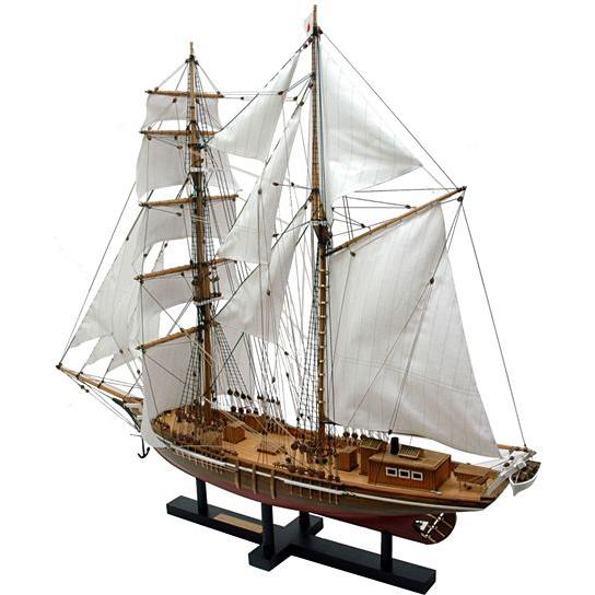 ウッディジョー/木製帆船模型 1/70忍路丸