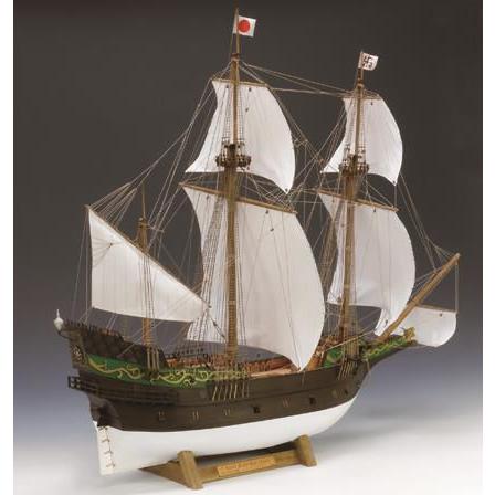 ウッディジョー/木製帆船模型 1/80サン・ファン・バウティスタ