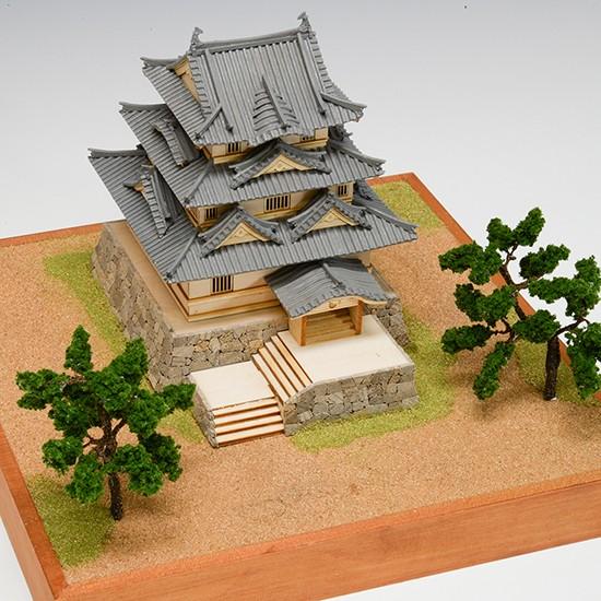 ウッディジョー/木製建築模型 1/150宇和島城｜a9ayoka｜02