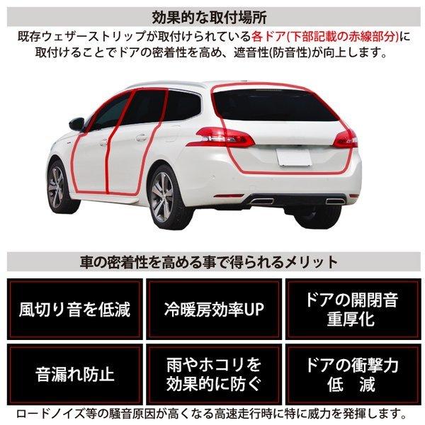 ハイゼットトラック S1p S211p 防音 静音モール B型 ウェザーストリップ ブラック 5m巻 車 風切り音防止 テープ マルチタイプ mold 1 S1p Moll 通販 Yahoo ショッピング