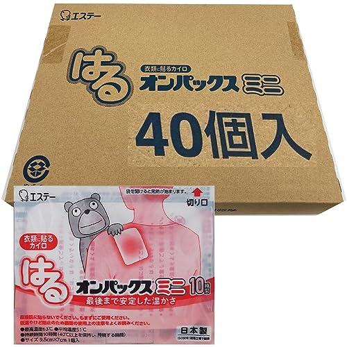 オンパックス .co.jp 貼る カイロ ミニ 40個入 エコパッケージ 日本製/持続